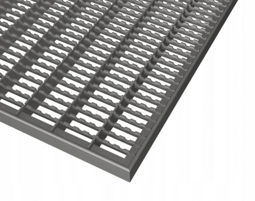 Szennyfogó szőnyeg - Granc Latture Metal Steel 100x50