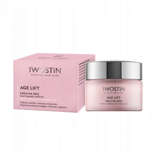  IWOSTIN AGE LIFT ÉJSZAKAI KRÉM NORMÁL ÉS KOMBINÁCIÓS BŐRRE 50 ml