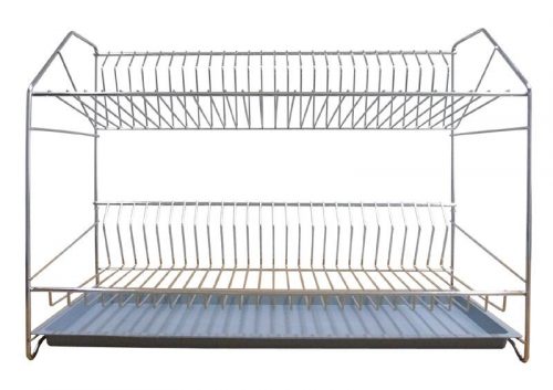 Edény szárító - Dwick vezető dupla 50 cm -es ezüst
