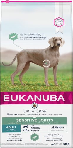 Száraz kutyaeledel - Eukanuba napi gondozás felnőtt érzékeny ízületek 12 kg