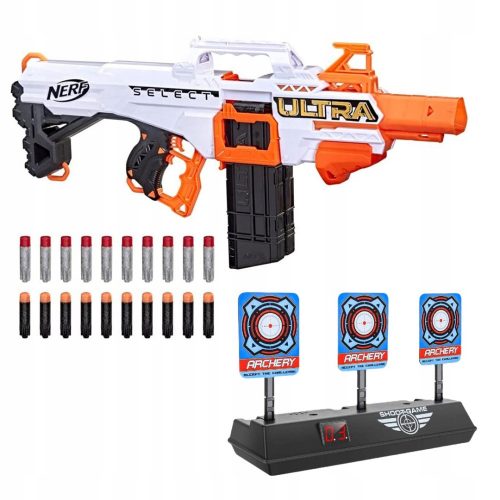  NERF ULTRA SELECT F0958 + ELEKTRONIKUS PAJZS