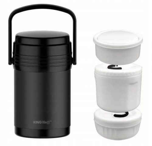  KingHOFF Dinner Thermos 1,5L+ 3 Konténer KH-1396