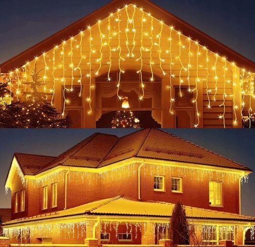 Kültéri karácsonyi világítás - SOPLE 300 LED KÜLTÉRI LÁMPÁK IP44 ÁLLANDÓ + VILLOGÁS