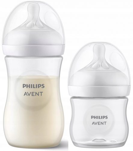 Bébiüveg - Avent Philips natúr kulacs készlet 125+260 ml