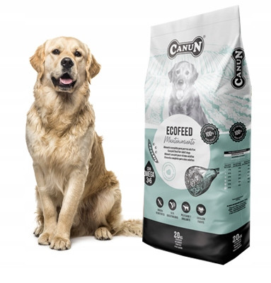 Száraz kutyaeledel - Canun Ecofeed felnőtt kutyáknak 20 kg labrador