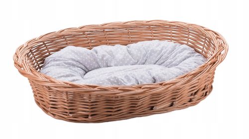 Nyugágy, kutyaágy - Wicker World Dog Basket 58 cm x 42 cm