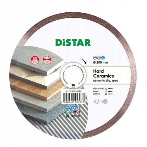  Distar gyémánt tárcsa 11120048015 200x25,4mm