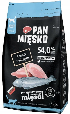  PAN HÚS CSIRKE PISZTRÁNVAL 5 KG MACSKÁNAK