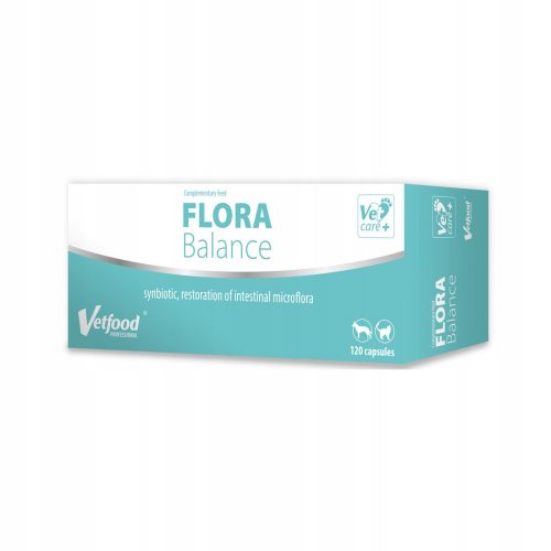 Vitaminok macskáknak - Flora Balance 120 kapszula vetfood probiotikum