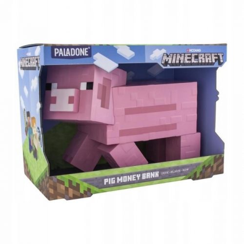 Pénz doboz - Minecraft Piggy Bank Pig Original Engedély