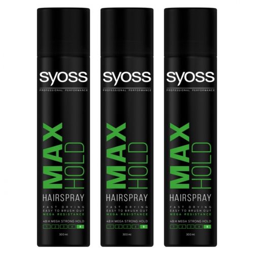  Nagyon erős hajlakk SYOSS Max Hold 300 ml