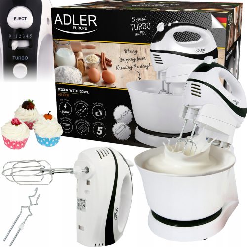  Adler AD4206 550 W kézi mixer fehér