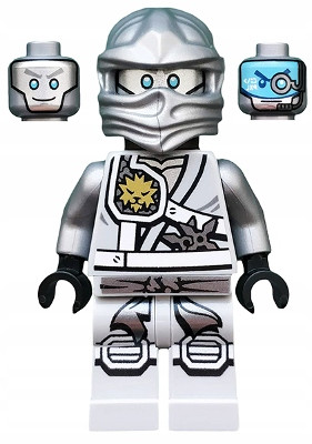  LEGO njo251 Ninjago ZANE TITANIUM MINT ÚJ P912