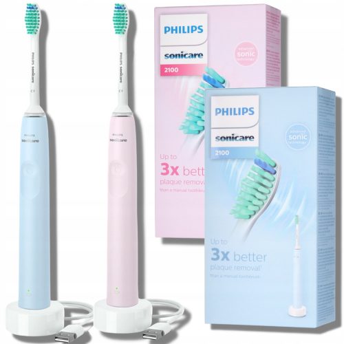  2 db Philips Sonicare HX3651/11 és HX3651/12 Sonic fogkefe