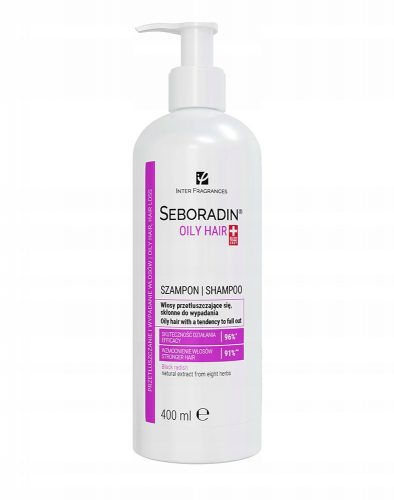  Seboradin Oily Hair sampon zsíros hajra 400 ml