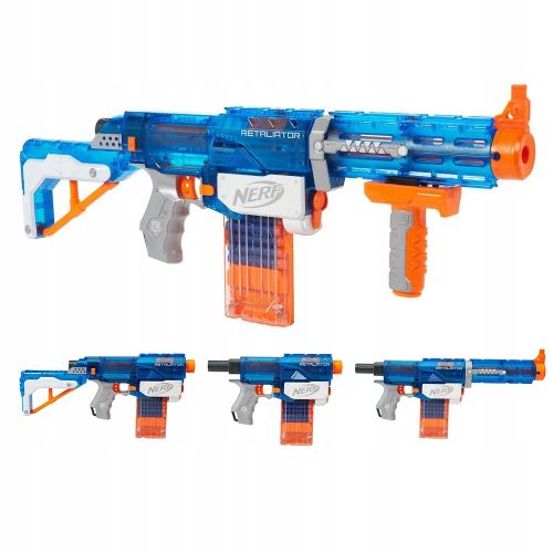  NERF ELITE MODULUS RETALIATOR PUSKA 4IN1