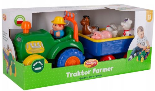 Traktoros játék - A Dumel Tractor Farmer Interactive azt mondja, hogy PL ragyog