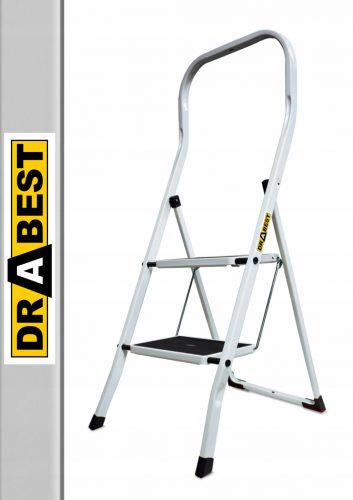 Drabest létra 2,46 m acél 150 kg-ig