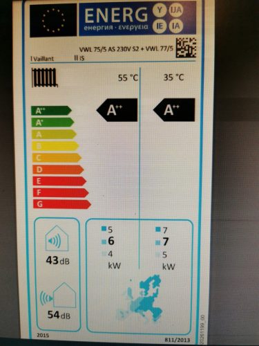  Vaillant 0010044151 hőszivattyú 6,7 kW