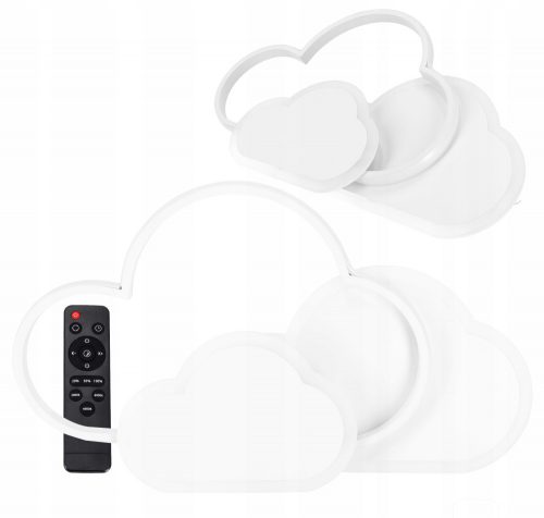 Lámpa - Cloud Wall Lámpa gyermekek számára LED 60W + távirányító