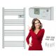 Goodhome elektromos fürdőszobai radiátor 500 W 550 x 980 mm fehér