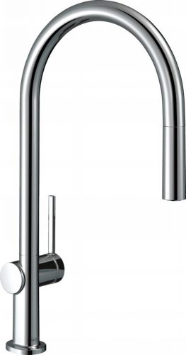 Hansgrohe TALIS M54 SBOX padlón álló konyhai csaptelep, ezüst