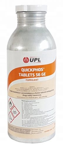 Egerek és patkányok elleni védelem - QUICKPHOS 56 GE GRAIN WEEF TABLETTA 1KG