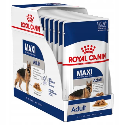 Nedves kutyaeledel - Royal Canin Maxi felnőtt 10x140g