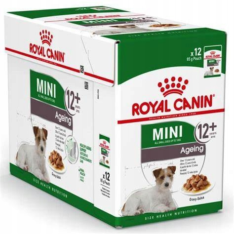 Nedves kutyaeledel - Royal Canin mini öregedés +12 12x85g