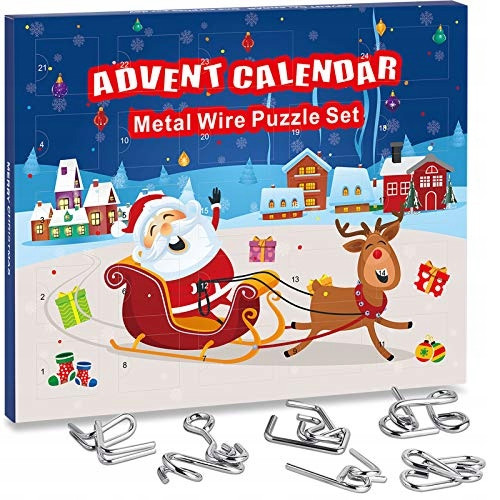 Adventi naptár - Adventi naptár Metal rejtvények 24 M246