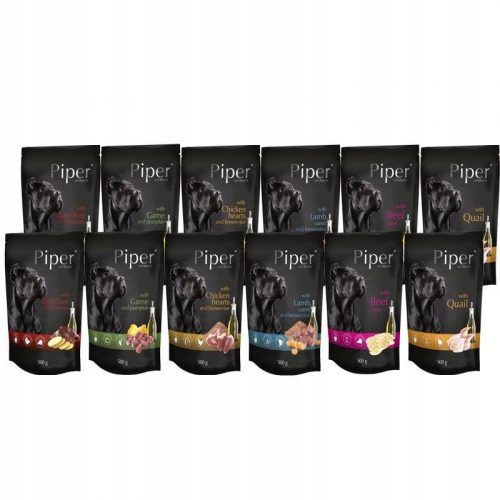  12x500g DOLINA NOTECI PIPER SACHET MIX 6 ÍZ