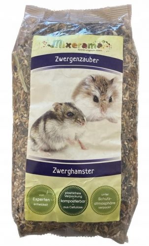 Takarmány kis rágcsálóknak - Mixerama Zwergenzauber törpe hörcsög 2,5 kg