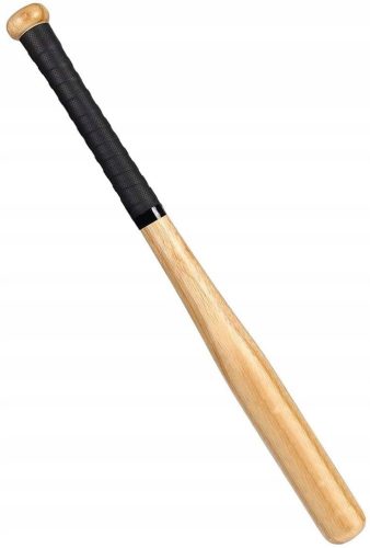 Baseball ütő - 25 hüvelykes fa baseball pólus 63 cm természetes