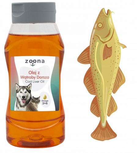  Tőkehalmáj olaj 500 ml Cod Cod Hair Vit. A és D