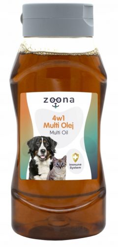  Multi Oil 4 az 1-ben 500 ml lazac len kender tőkehal kutya