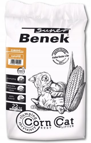 Alom nyulaknak és kis rágcsálóknak - Super Benek Corn Cat Classic Natural 35L