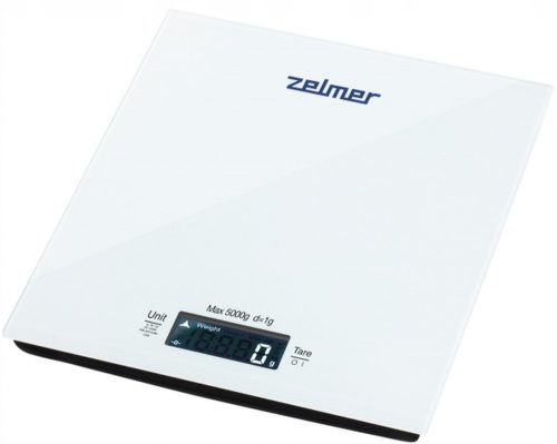  Zelmer ZKS1100W konyhai mérleg fehér 5 kg