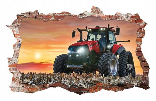 Gyermek falragaszok - Falimatricák traktor massey ferguson 115x75