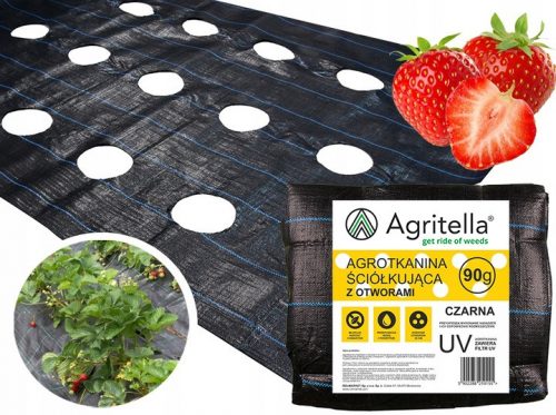 Agrotextília - Agrotella mulcsozó szövet (gyomirtó) Agritella fekete 320 x 1000 cm 90 g/m²