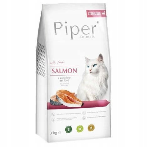 Granulátum macskáknak - Megjegyzés: Valley Piper sterilizált lazac 3kg