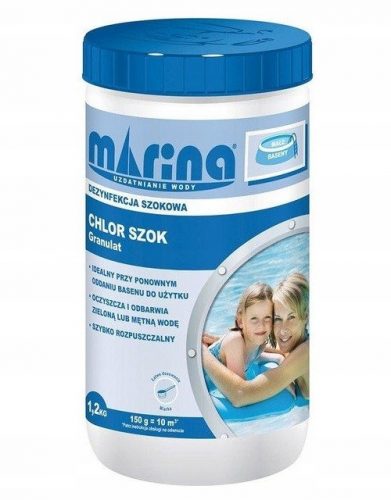  Klór granulátum Marina 1,2 kg 1,2 l