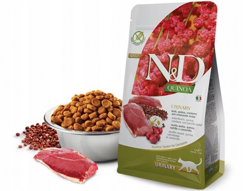 Granulátum macskáknak - Farmina nd quinoa vizelet áfonya áfonya 1,5 kg