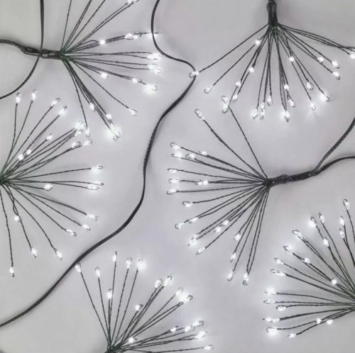 Karácsonyi fények - Dekoratív lámpák NANO 150 LED 2,35m FRINGES CW