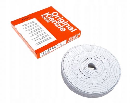 Tachograph diagramok 125 km/h Kienzle 100 db.