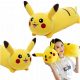 Tündérmese plüssállat - HOSSZÚ POKEMON PIKACHU KABÁLA PÁRNA, 50-60 cm