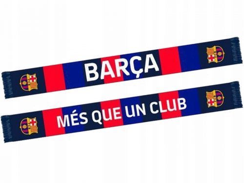 Szurkolói sál - Kettős oldalú hivatalos FC sál Barcelona Barca FCB