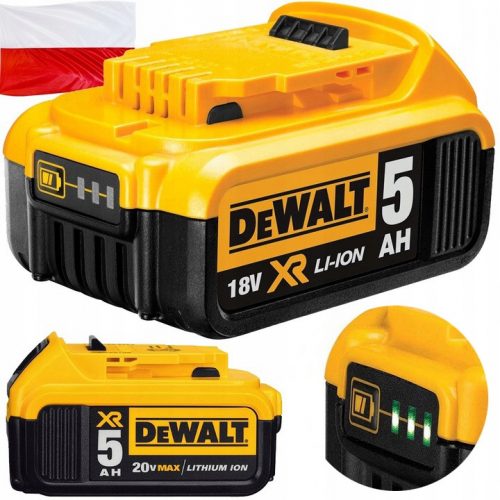 Tartalék akkumulátor - DEWALT DCB184 AKKUMULÁTOR AKKUMULÁTOR 5Ah 18V EREDETI