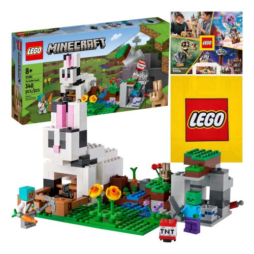  LEGO Minecraft 21181 Nyúlfarm + 2 egyéb termék