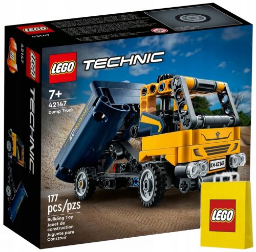  LEGO Technic dömper 42147 + LEGO papírzacskó 001-2021-2022-2023-2024