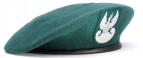 Vadászsapka, sapka - Lengyel Katonai Hadsereg BERET EAGLE-val, zöld, 1955